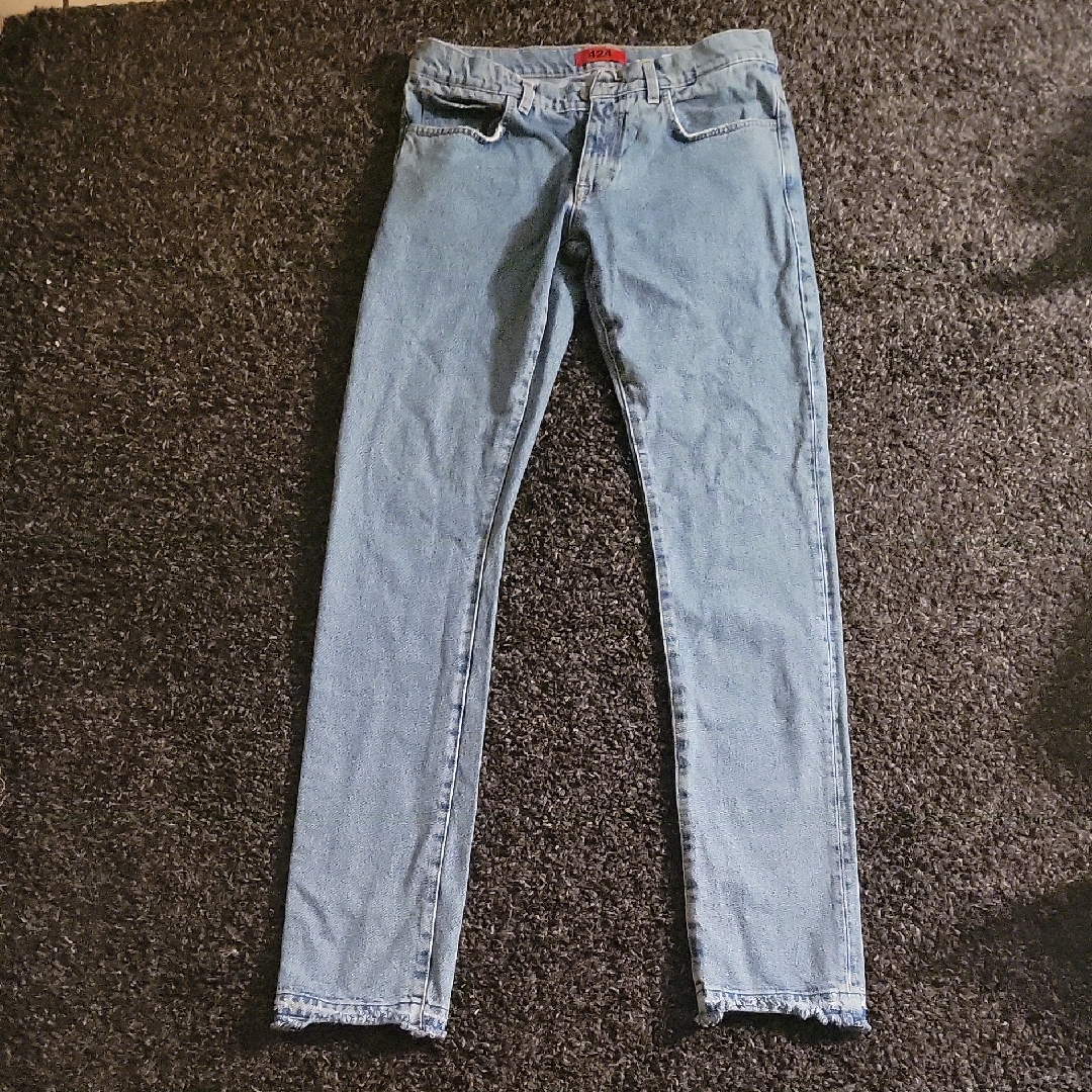 Stylish Light Blue Women's Skinny Jeans